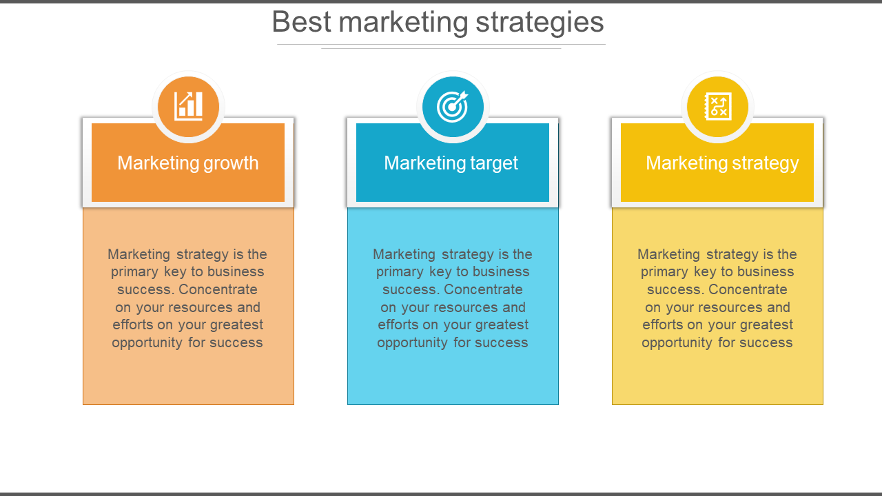 Best Marketing Strategies PowerPoint and Google Slides Template